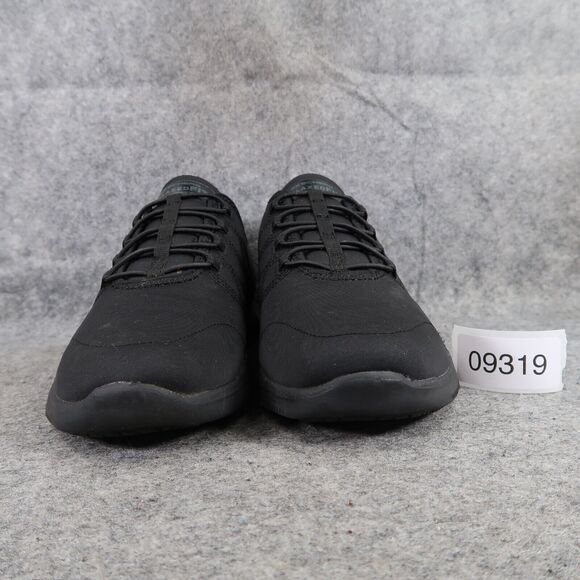 Skechers Shoes Womens 9 Slip On Sneakers Work Relaxed Fit Memory Foam Alex Black - Picture 4 of 16